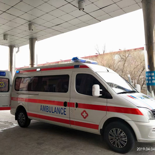 尖扎救护车出租服务案例2